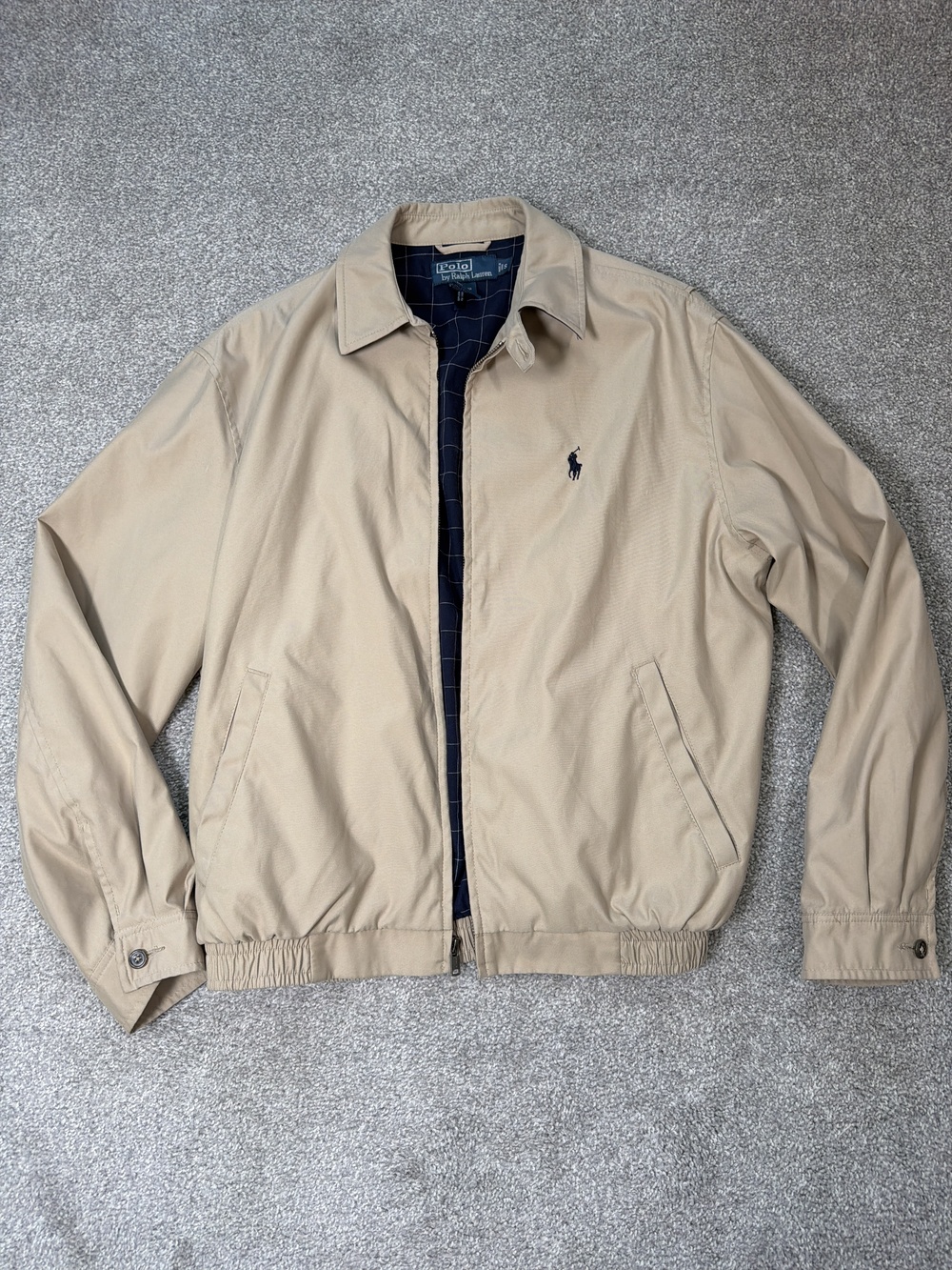 Polo Ralph Lauren Tan Lightweight Jacket Small